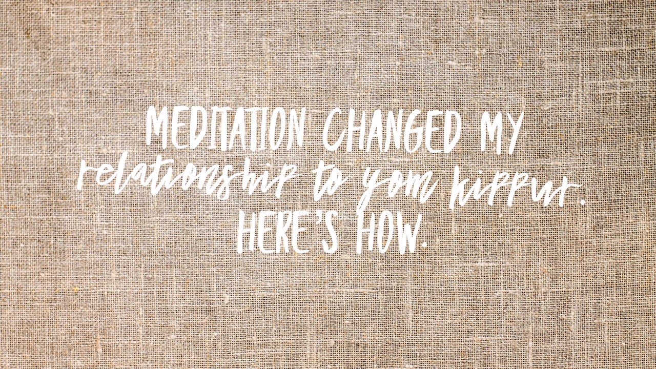 Meditation changed my relationship to Yom Kippur. Here's how.